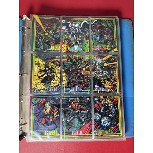 Vintage 1993 Marvel Comics Super Heroes Trading Cards 178 cards - Picture 2 of 16